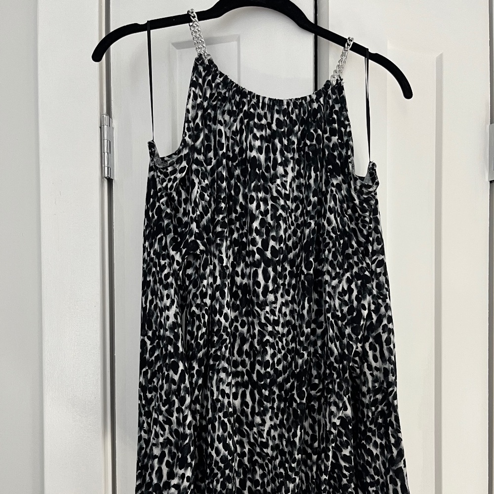 NWT Michael Kors Leopard Print Shirt Blouse